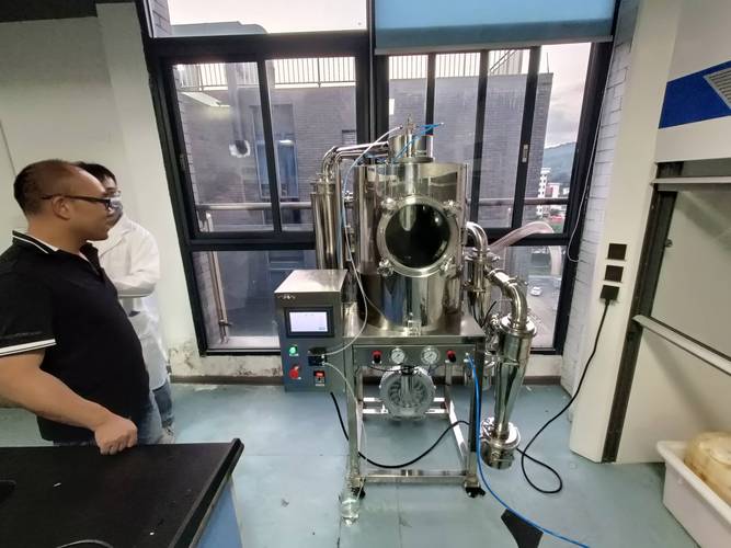 工业离心雾化器内部结构实物图