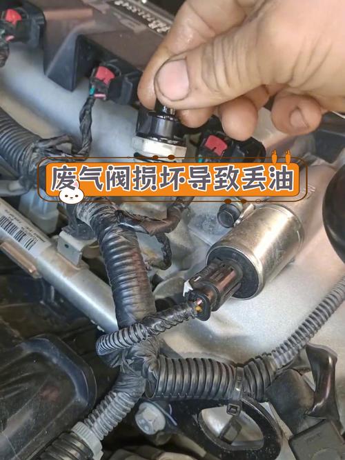 汽车发动机废气阀故障检测实拍