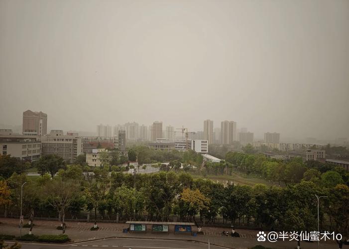 风停了尘土还飘着