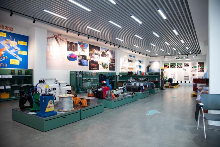 钢结构加工设备厂家展厅样机实拍
