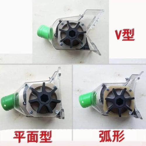 小型施肥机排肥拨片调节机构实物图