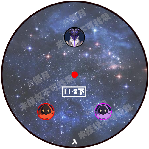 原神深境螺旋11层守塔怪物分布图