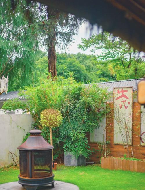 福建武夷山武夷宫古建庭院景观