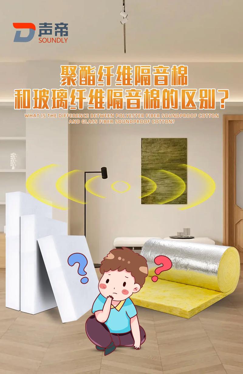 聚酯纤维隔音棉与玻璃棉触感对比