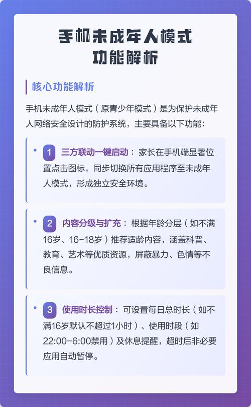 未成年人网络保护 青少年模式 手机