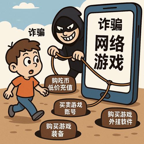 儿童网络诈骗风险警示插图