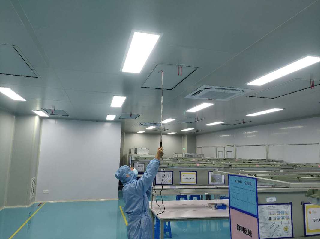 洁净室风速仪测量环境