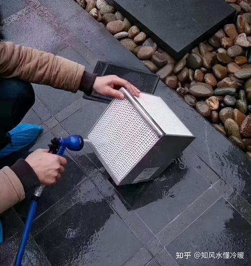 中央新风全热交换芯拆洗实拍