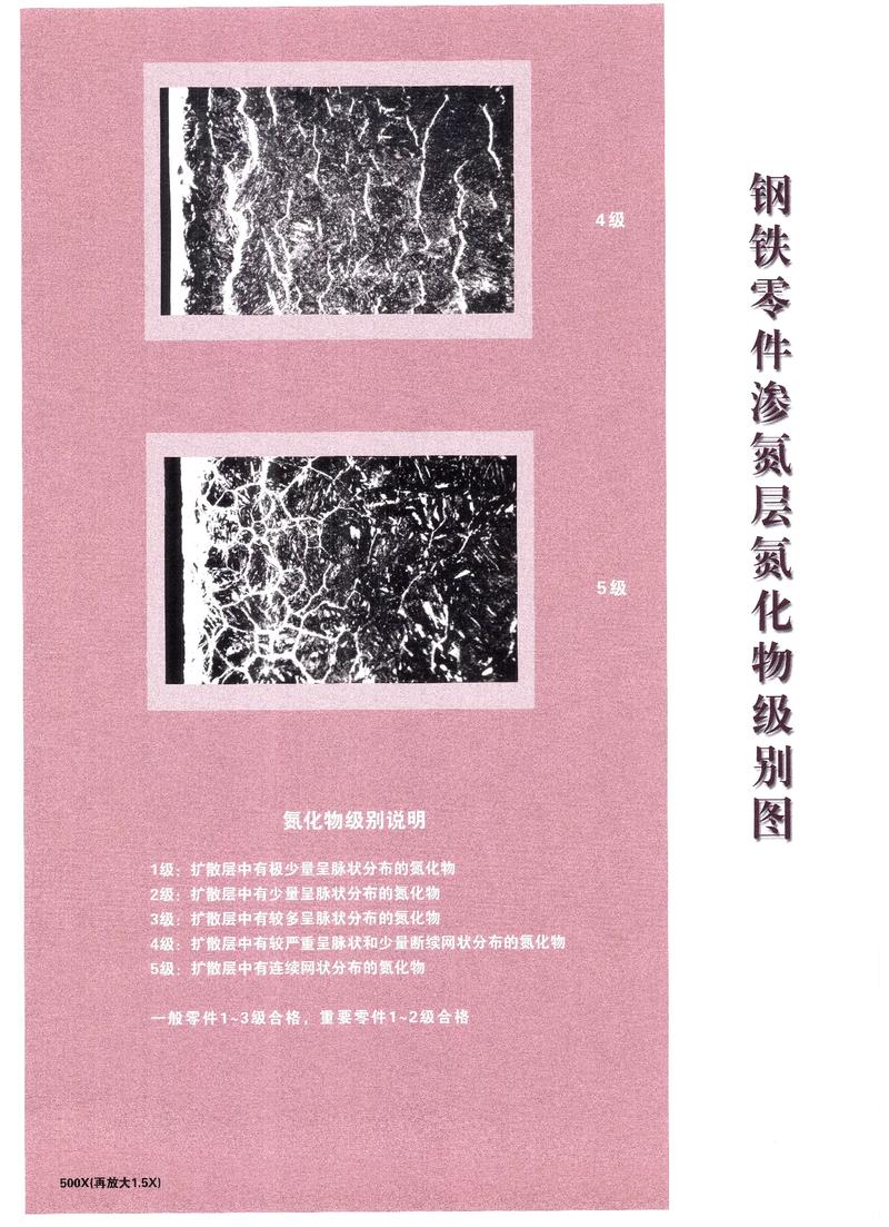 渗氮层截面硬度梯度检测金相图