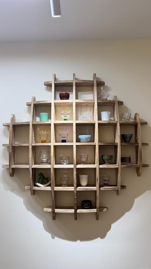 小户型工业主题家庭博物馆搁板展品