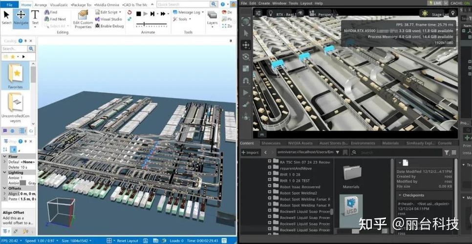 英伟达Omniverse数字孪生工厂模拟