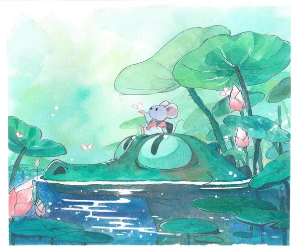 儿童绘本原创插画手绘原稿