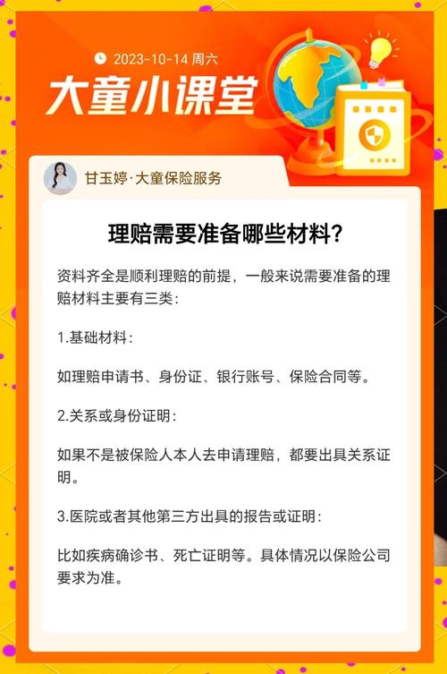 保险合同理赔纠纷举证材料整理