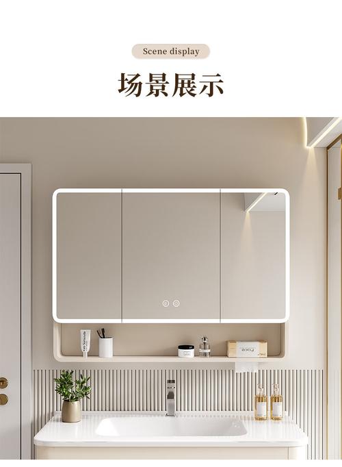 卫生间镜柜收纳内部结构示范