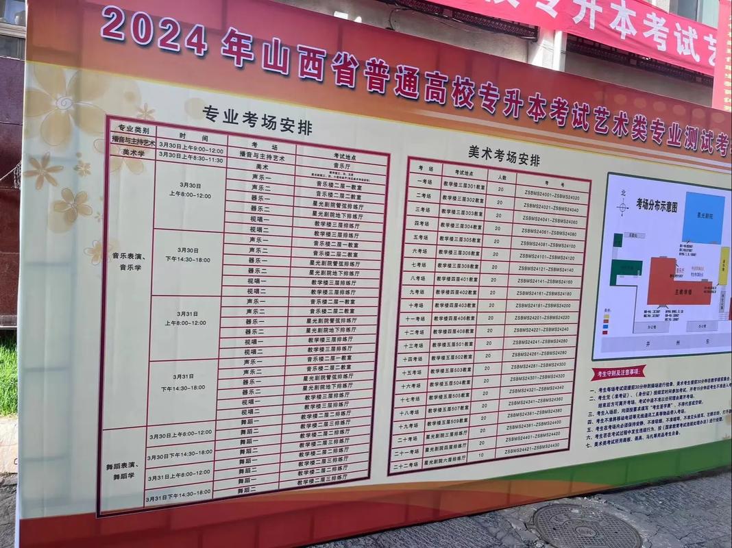 2024专升本统考考场