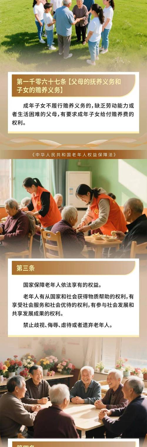法律早就给老年人撑好了腰