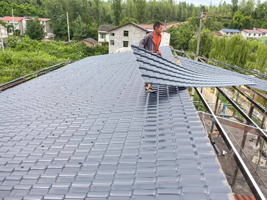 住了半年，给想装树脂瓦的朋友掏点实底