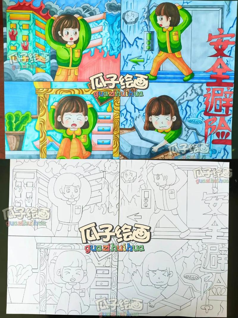 律师讲解紧急避险法律构成要件手绘图