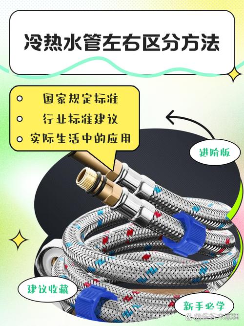 建材市场PVC管冷热水标识对比
