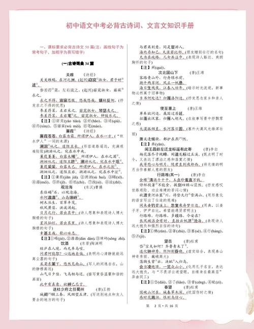 中考语文省略号用法考点汇总表格