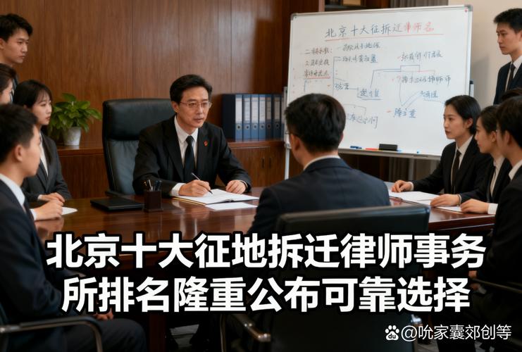 北京拆迁律师在征收补偿谈判现场与官员交涉