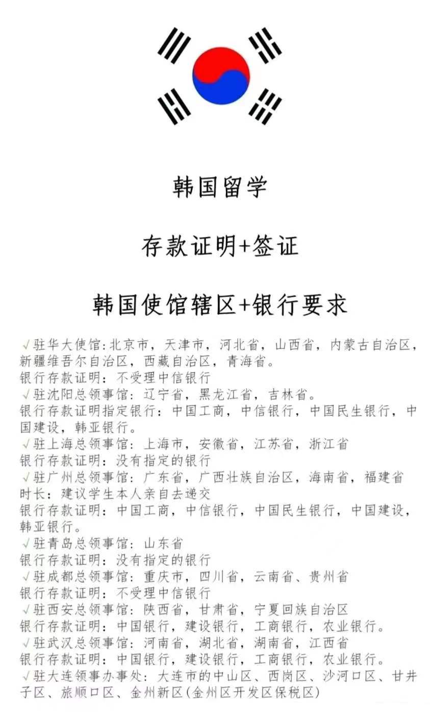 各国留学存款证明有效期要求对照表