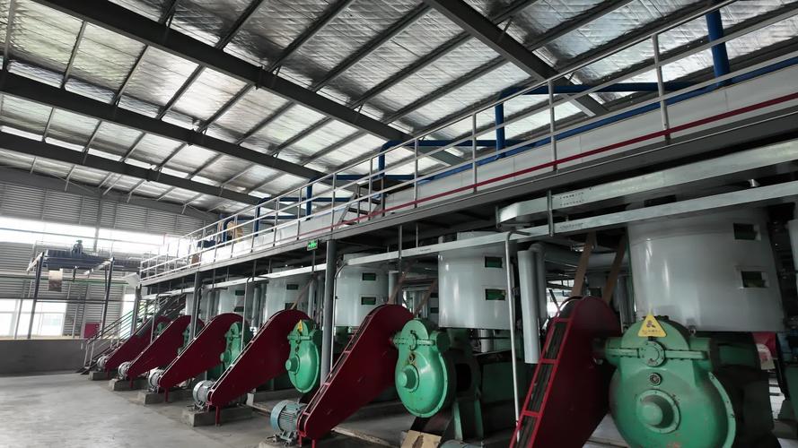榨油机厂家总装生产车间实景