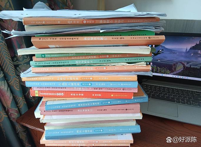 法律职业资格考试复习教材堆成山