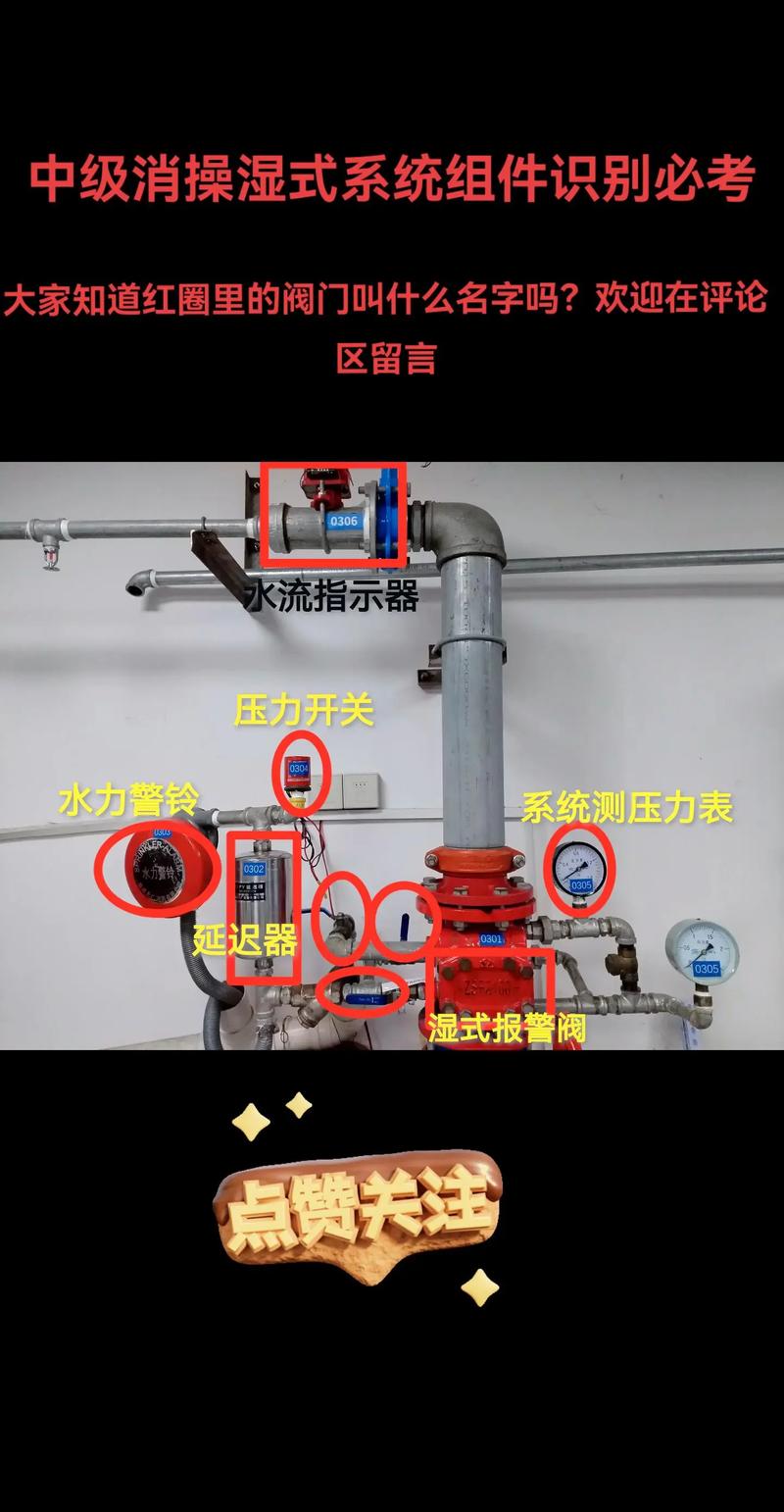 水泵房漏水报警器与挡水槛安装示意图