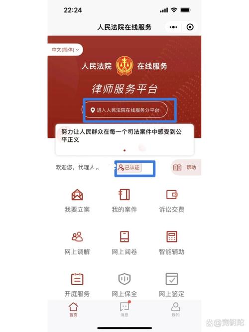 人民法院在线服务执行申请入口界面