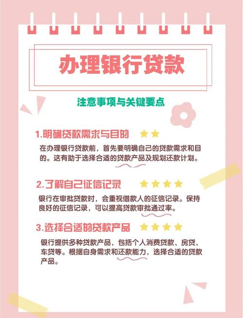 办贷款的几个实用细节，能帮你省不少麻烦