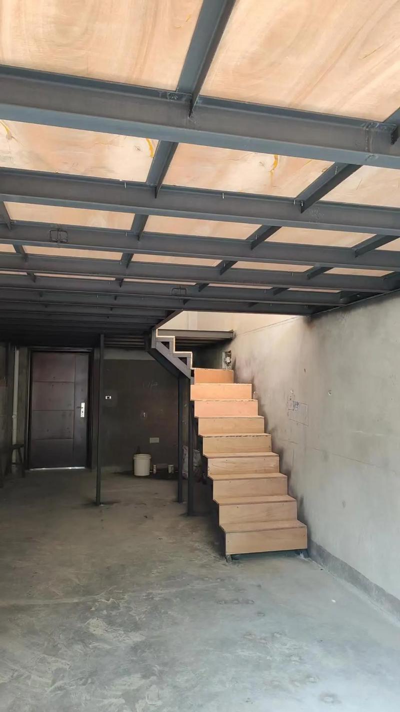 挑高loft钢结构隔层施工图