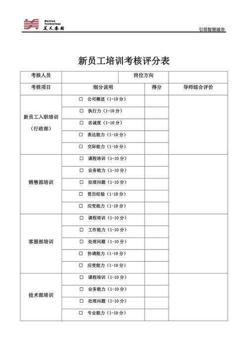 制造企业员工培训实操考核闯关评分表
