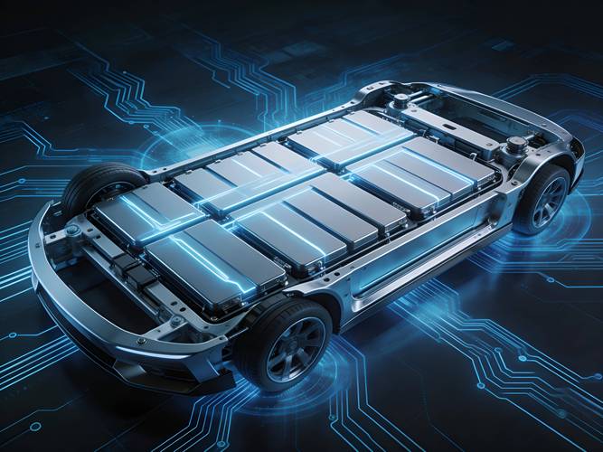 新能源汽车电池包三维CAD设计模型
