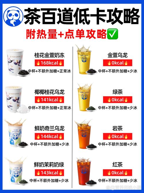 4. 减肥真的不能喝奶茶?低卡点单秘籍
