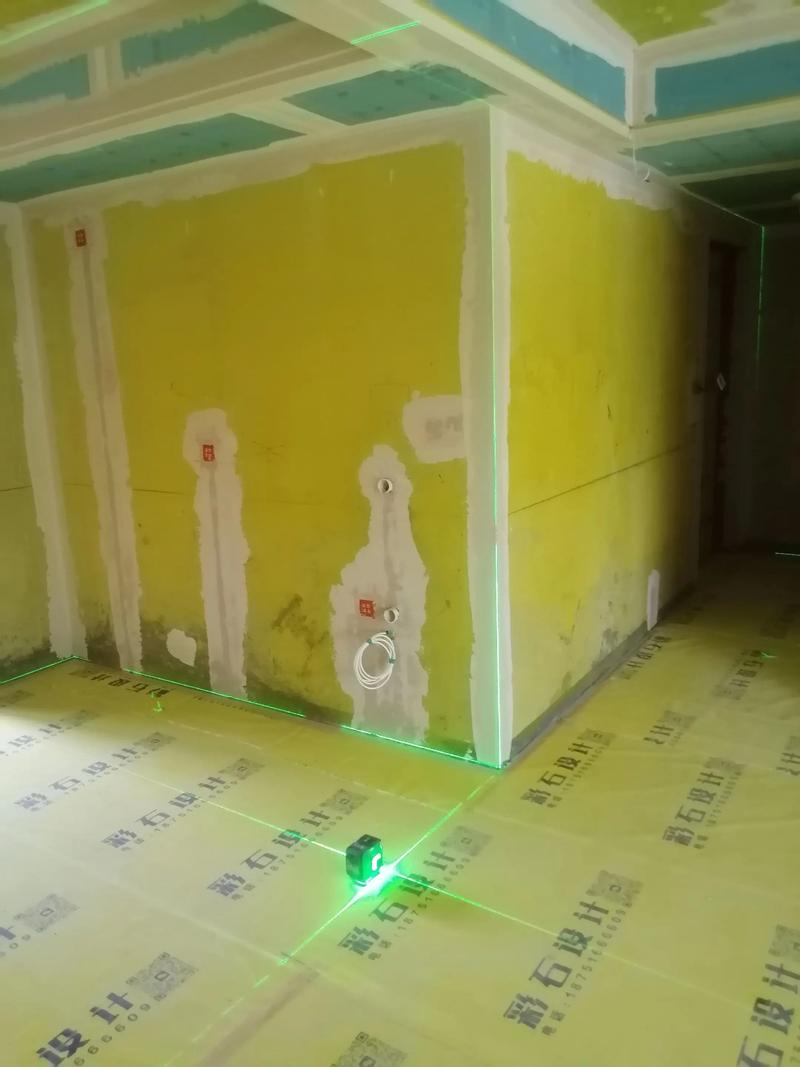 阴阳角条施工过程实拍