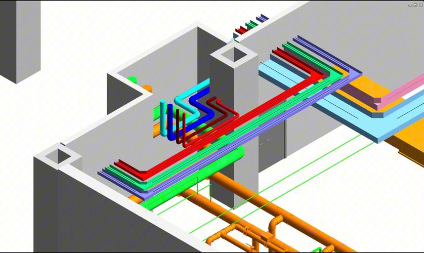 家装BIM模型管线碰撞检测预览图