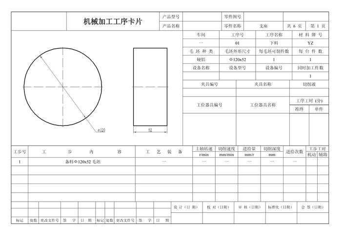 工序卡:别写成百科全书