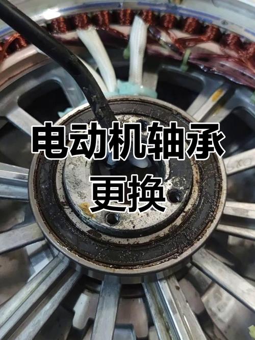 水泵电机轴承对比翻新件新旧对比