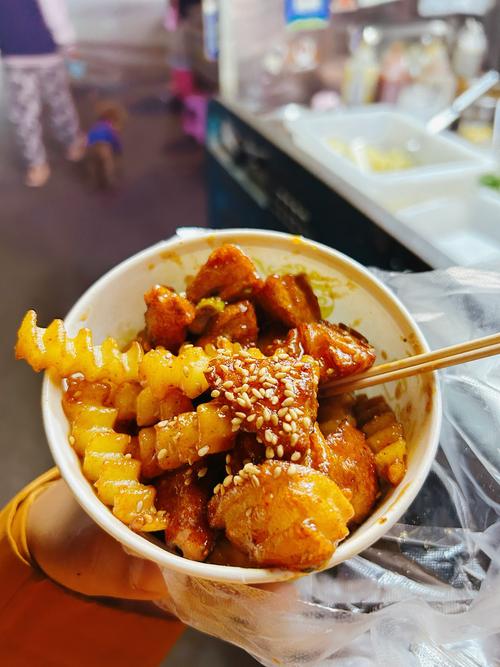 成都锅巴土豆摊