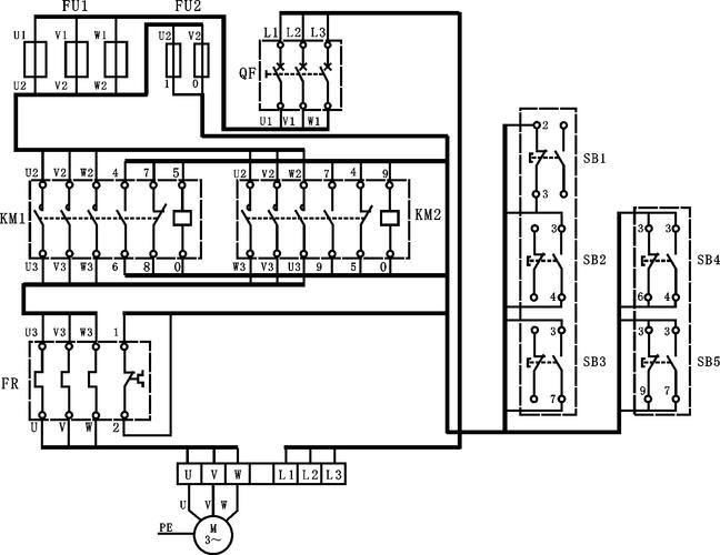 机械设计课学生搭建模拟产线接线图