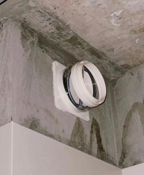 换气扇管道止逆阀安装位置示意图