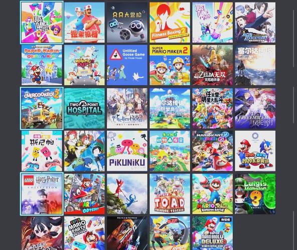 Switch eShop独立游戏推荐页面