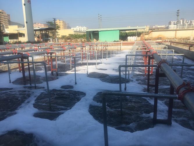 钢铁厂循环经济废水处理车间实拍