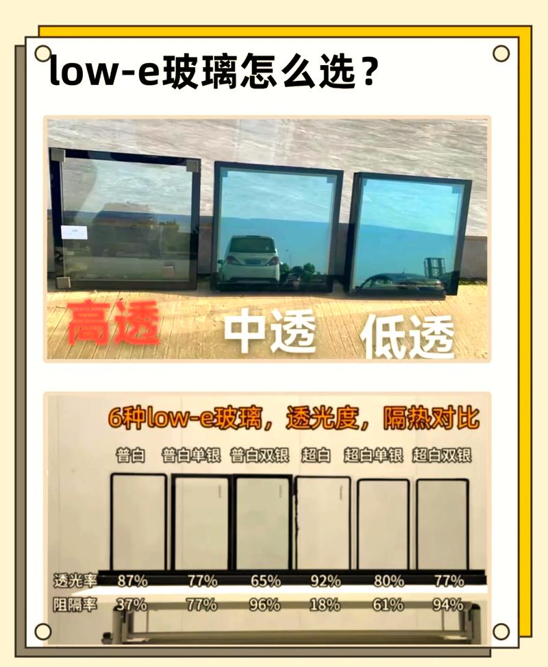 光辐射防护普通玻璃与LOW-E玻璃对比表