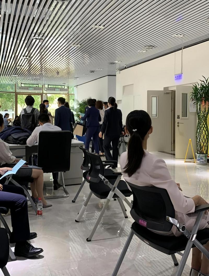 大厂面试等候区氛围实拍