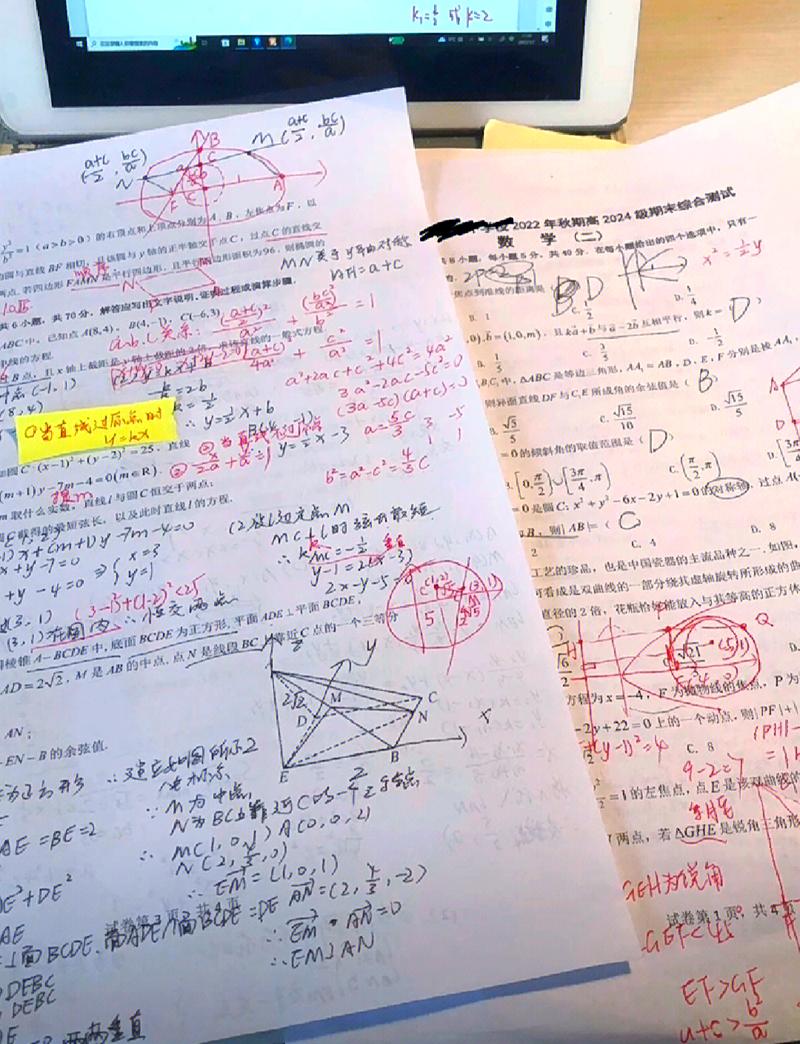 高中生升学备考实用错题本实拍