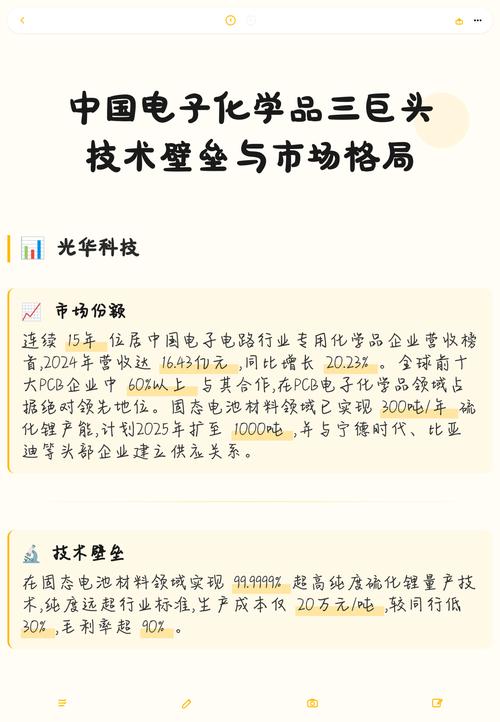当前市场格局与技术壁垒