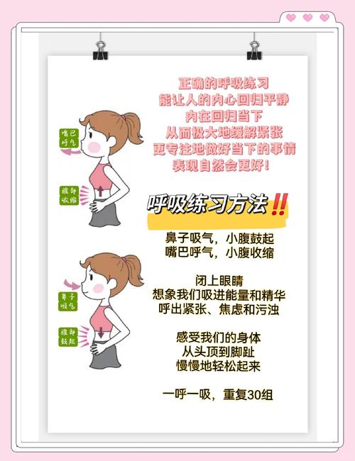 职场人54321调节紧张步骤图
