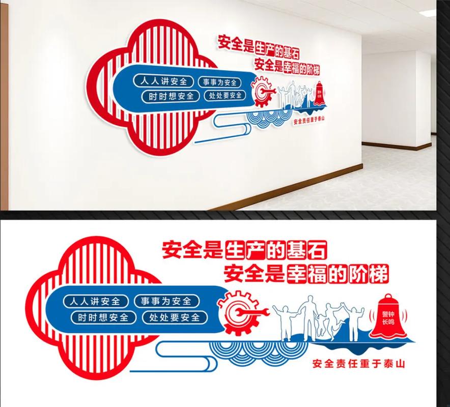 工业制造安全文化宣传墙展示工人安全建议